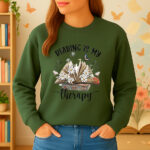 1248b Дамска ватирана блуза Reading Therapy
