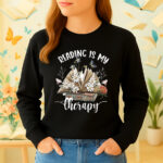 1248b Дамска ватирана блуза Reading Therapy