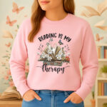 1248b Дамска ватирана блуза Reading Therapy