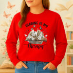 1248b Дамска ватирана блуза Reading Therapy