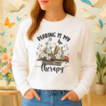 1248b Дамска ватирана блуза Reading Therapy