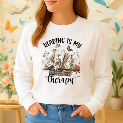 1248b Дамска ватирана блуза Reading Therapy