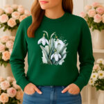 1250b Дамска ватирана блуза Snowdrop
