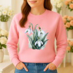 1250b Дамска ватирана блуза Snowdrop