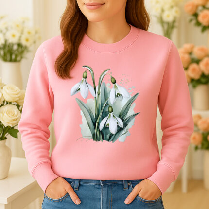 1250b Дамска ватирана блуза Snowdrop