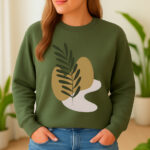 1257b Дамска ватирана блуза Fern