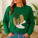 1257b Дамска ватирана блуза Fern