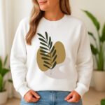 1257b Дамска ватирана блуза Fern - Image 2