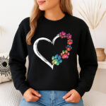 1284b Дамска ватирана блуза Dog Heart