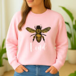 1292b Дамска ватирана блуза Bee Kind