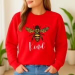1292b Дамска ватирана блуза Bee Kind