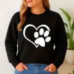 1294b Дамска ватирана блуза Love Paw
