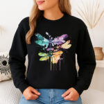 1299b Дамска ватирана блуза Dragonfly
