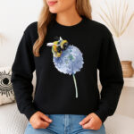 1300b Дамска ватирана блуза Flower Bee - Image 5
