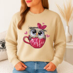 1304b Дамска ватирана блуза Sweet Owl