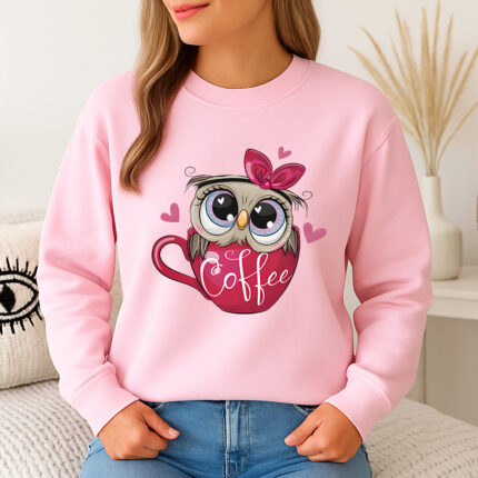 1304b Дамска ватирана блуза Sweet Owl