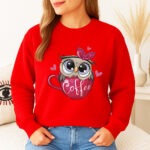 1304b Дамска ватирана блуза Sweet Owl
