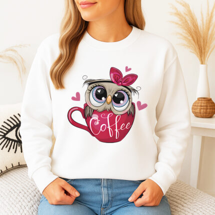 1304b Дамска ватирана блуза Sweet Owl