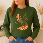 1319b Дамска ватирана блуза Golden Fox