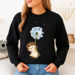 1324b Дамска ватирана блуза Hedgehog