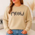1327b Дамска ватирана блуза Meow