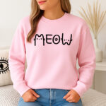 1327b Дамска ватирана блуза Meow