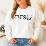 1327b Дамска ватирана блуза Meow