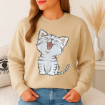 1328b Дамска ватирана блуза Kitten