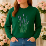 1348b Дамска ватирана блуза Lavender