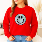 1350b Дамска ватирана блуза Hologram Smile