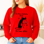 1355b Дамска ватирана блуза Cat Wine