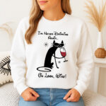1355b Дамска ватирана блуза Cat Wine