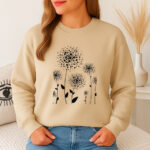 1369b Дамска ватирана блуза Dandelion - Image 4