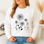 1369b Дамска ватирана блуза Dandelion