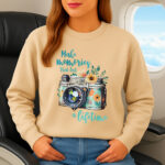 1393b Дамска ватирана блуза Make Memories