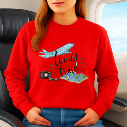 1399b Дамска ватирана блуза World Travel