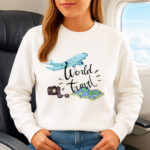 1399b Дамска ватирана блуза World Travel