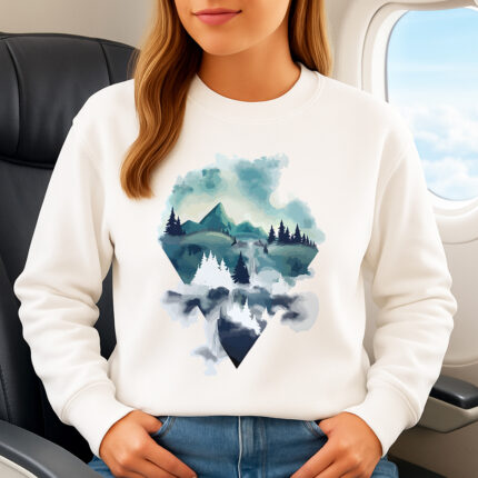 1403b Дамска ватирана блуза Travel Dreaming