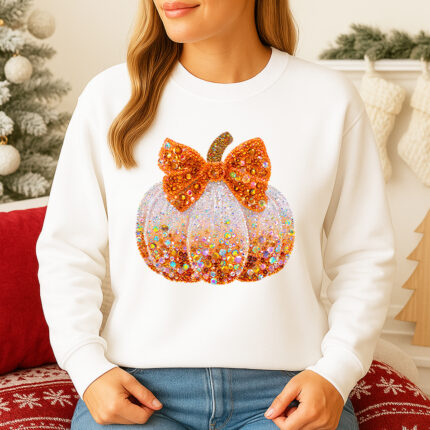 1404b Дамска ватирана блуза Glam Pumpkin