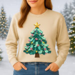 1412b Дамска ватирана блуза Artmas Tree