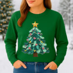 1412b Дамска ватирана блуза Artmas Tree
