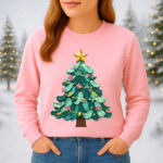 1412b Дамска ватирана блуза Artmas Tree