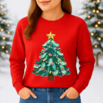 1412b Дамска ватирана блуза Artmas Tree