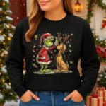 1413b Дамска ватирана блуза Merry Grinch