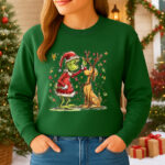 1413b Дамска ватирана блуза Merry Grinch