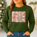 1416b Дамска ватирана блуза The Nutcracker