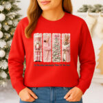 1416b Дамска ватирана блуза The Nutcracker