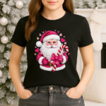 1406 Дамска тениска Pink Santa