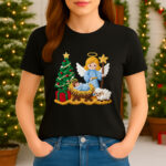1410 Дамска тениска Holy Night