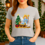 1410 Дамска тениска Holy Night